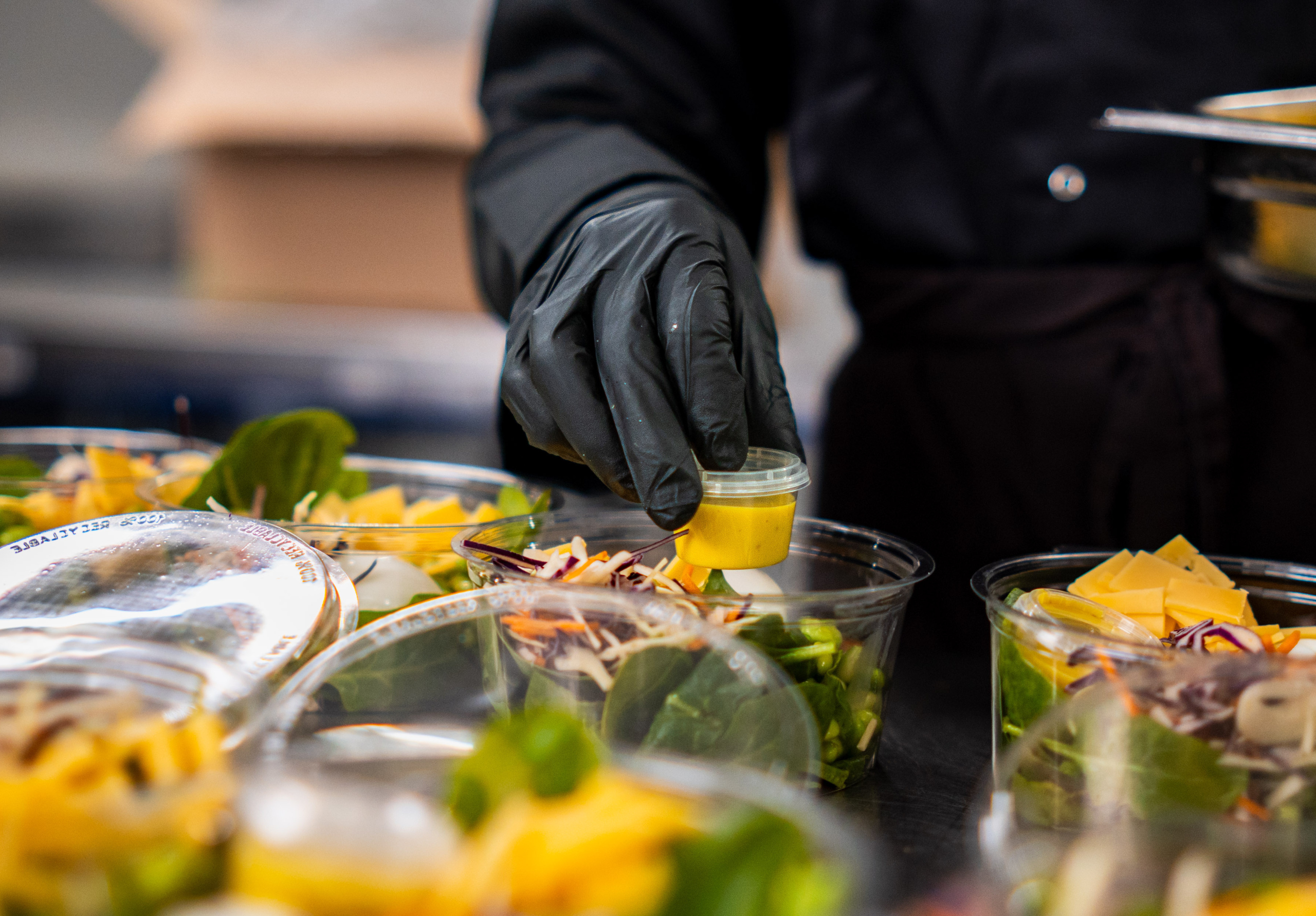 Bereiding verse salades